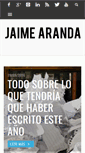 Mobile Screenshot of jaimearanda.com